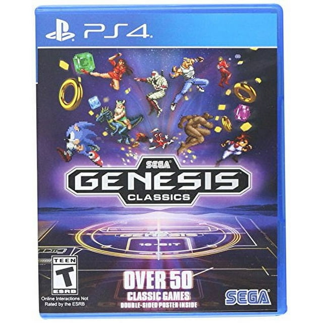 SEGA Mega Drive Classics (Playstation 4 PS4) Over 50 Classic Games