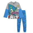 thumbnail image 1 of SEGA Sonic The Hedgehog 2fer T-Shirt and Fleece Jogger Pants Outfit Set Little Kid to Big Kid, 1 of 5