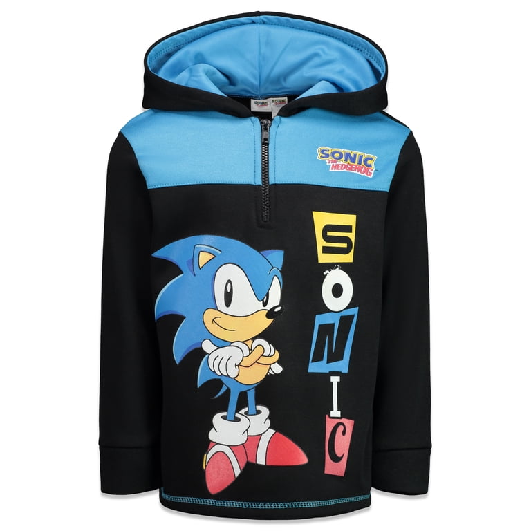 SEGA Sonic the Hedgehog Big Boys Fleece Hoodie photo 1