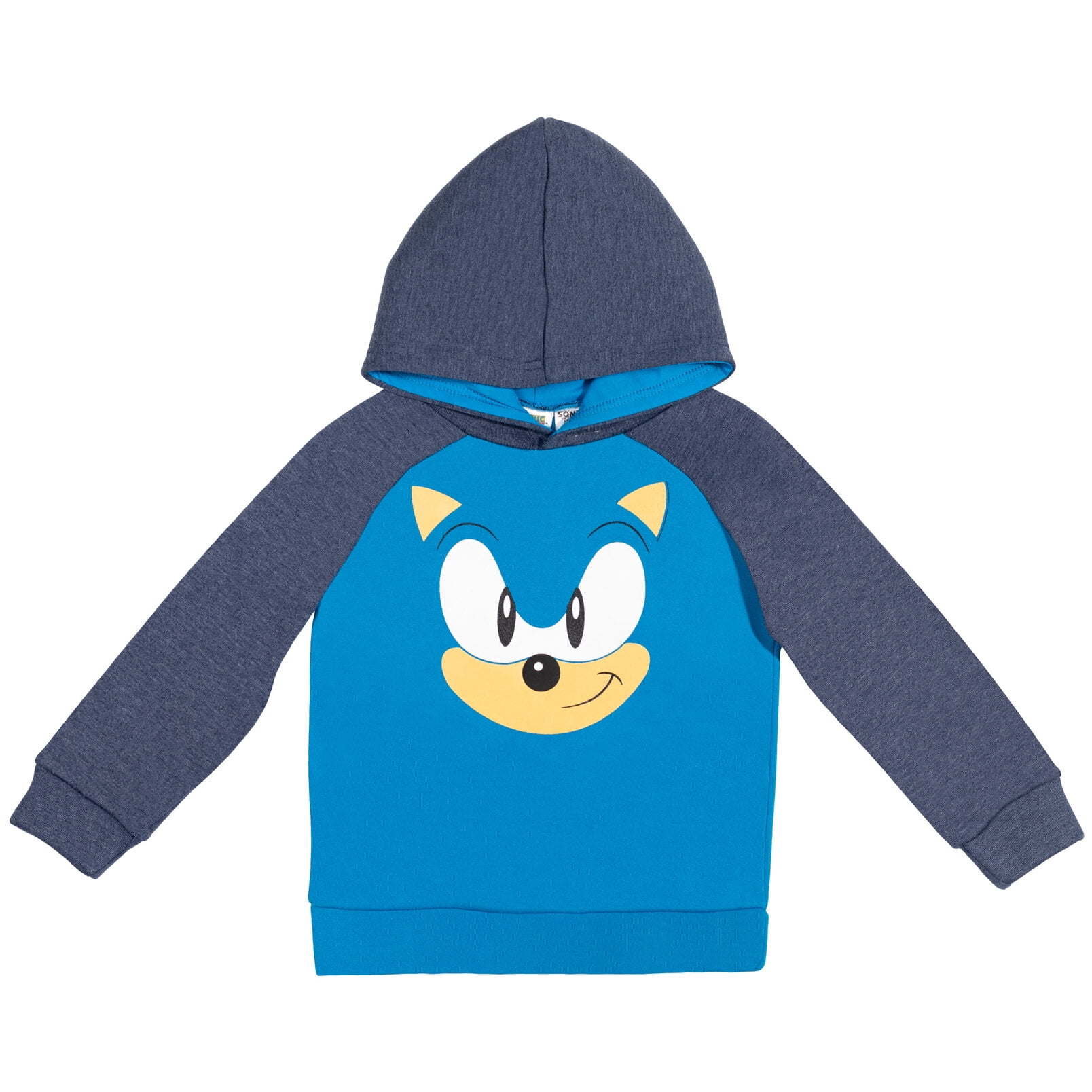 SEGA Sonic Fleece Set Für Jungen - Pullover & Hose Mit Reißverschluss