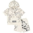 thumbnail image 1 of SEGA Sonic The Hedgehog French Terry Pullover Hoodie and Shorts Outfit Set Toddler to Big Kid, 1 of 5