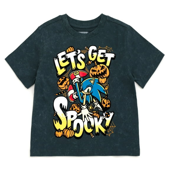 SEGA Sonic The Hedgehog Halloween T-Shirt Toddler to Big Kid