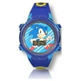 thumbnail image 1 of SEGA Sonic The Hedgehog LCD Unisex Children Watch with Metallic Rotating Light-Up Dial Silicone Strap (SNC4115WM), 1 of 1