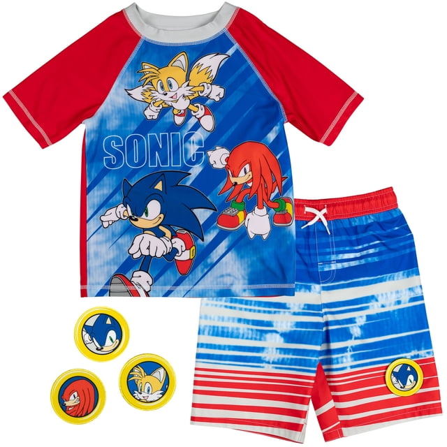 Sonic The Hedgehog Kinder-Hoodie Mit Sherpa-Futter – Blau, Reißverschluss, 3D-Ohren Und Stacheln – Offiziell Lizenziert, Größen 4–10/12