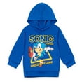 thumbnail image 1 of SEGA Sonic The Hedgehog Toddler Boys Fleece Pullover Hoodie Toddler to Big Kid, 1 of 5