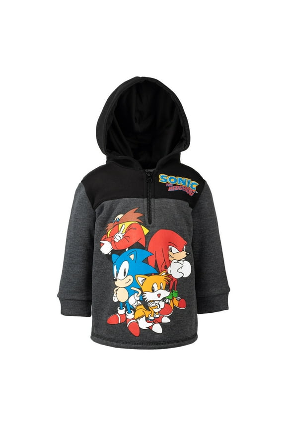 Sonic The Hedgehog Toddler Boys Hoodie Toddler to Big Kid