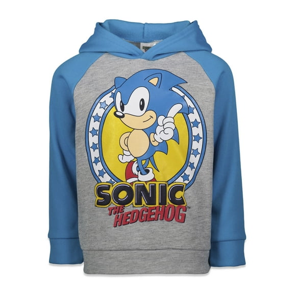 SEGA Sonic The Hedgehog Toddler Boys Hoodie Toddler to Big Kid
