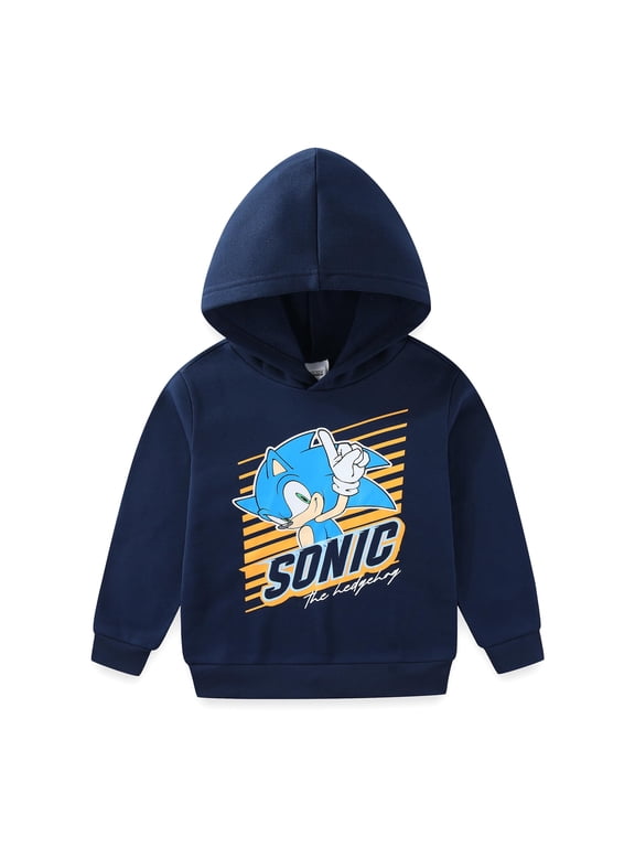 SEGA Sonic the Hedgehog Pullover Hoodie (Boys), Sizes 4-12