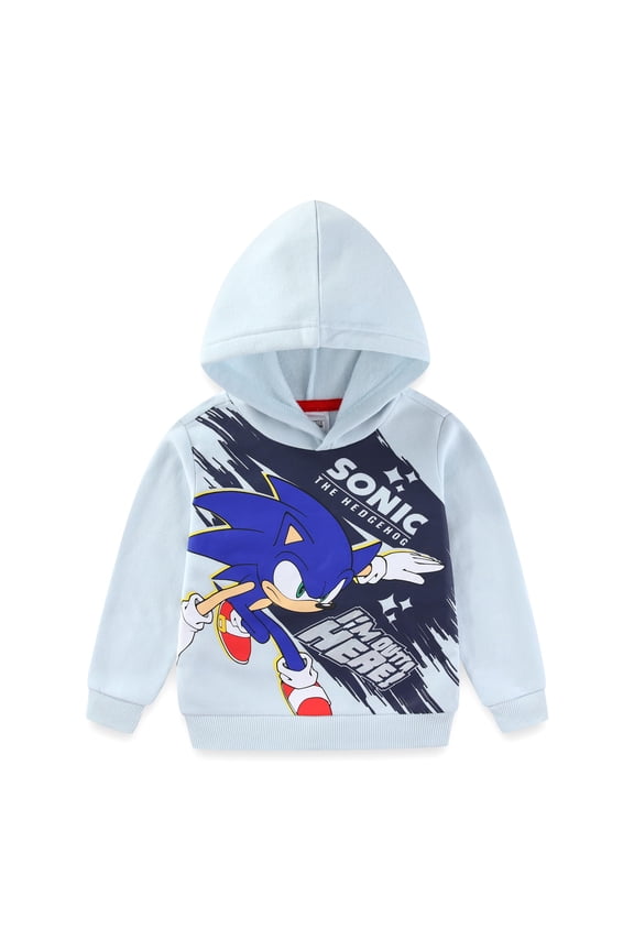 SEGA Sonic the Hedgehog Pullover Hoodie (Boys), Sizes 4-7