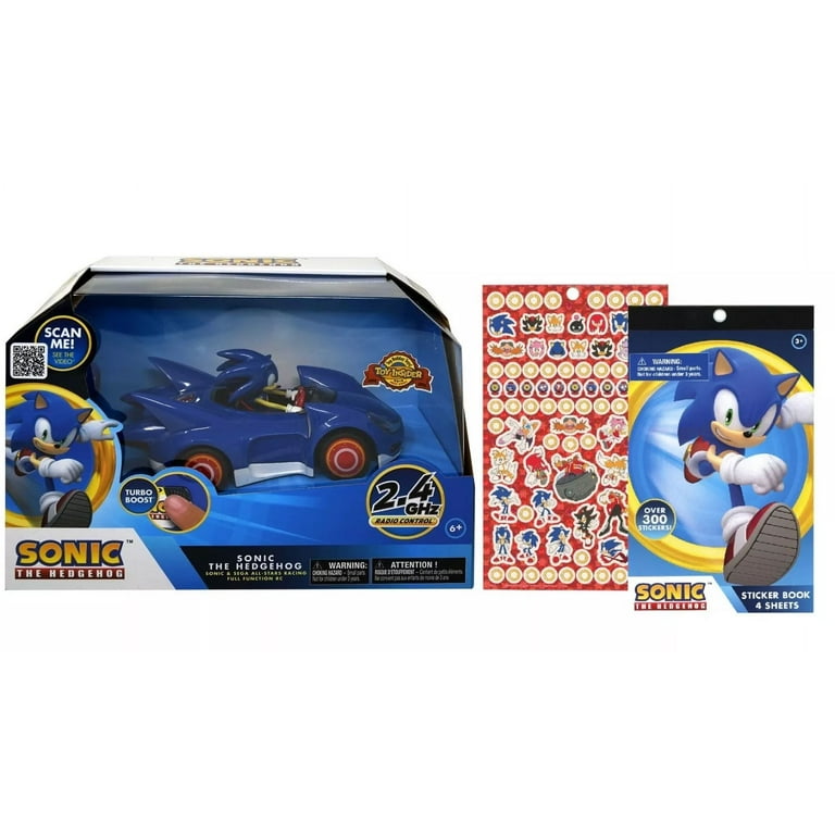 Sonic & Sega All-Stars Racing ミニカー　ラジコン Sonic & Sega All-Stars Racing RC Vehicle Toy: 1:28 Scale, 2.4GHz