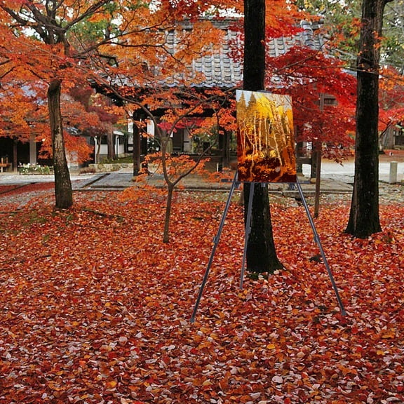 SEGMART 62" Artist Easel for Outdoor, Portable Foldable Wooden Easel Drawing Stand w/Adjustable Height 21'' to 62'', Outdoor Easel with Adjustable Height 21'' to 62'' for Painting, Sketching, S1808