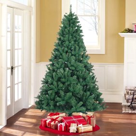 SEGMART 6FT Christmas Trees, Artificial Christmas Tree Decoration w/500 Tips, Premium Hinged Spruce Tree Holiday Decor, Artificial Christmas Tree, Green