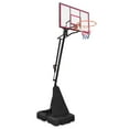 thumbnail image 1 of Portable Basketball Hoop Outdoor for Kids/Teens/Adults, Segmart 44inch Basketball Hoop Goals Systems with Wheels, 8Ft-10Ft Height Adjustable Basketball Hoop with Rebounder in Backyard/Courts/Indoor, 1 of 9