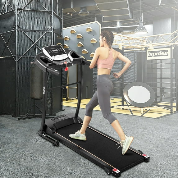 SEGMART Electric Exercise Treadmills, Smart Digital Folding Treadmill with MP3 and Audio Auxiliary Port, 3 Modes, 12 Preset Program, Electric Exercise Fitness Machine for Home, 240lbs, S10261