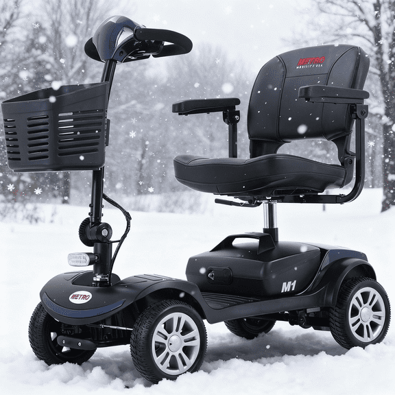 SEGMART Mobility Scooter for Seniors, Electric 4 Wheel Mobility Scooter with Long-Range ,300W, 300LBS,Portable Travel Design for Elderly & Disabled Adults