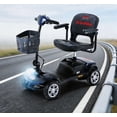 thumbnail image 1 of Segmart Mobility Scooter for Senior,Foldable 4 Wheel Travel Scooter with Swivel Seat & Flat-Free Tires,Compact Power Lightweight Electric Mobility,300lbs Capacity,Blue, 1 of 11