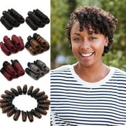 SEGO Afro Kinky Hair Extensions Jamaican Bounce Crochet Braiding Hair Wand Curl Crochet Braids Extensions Synthetic Hair