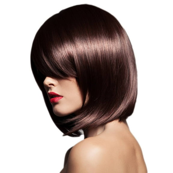 SEGO Blonde Bob Hair Wig with Bangs Synthetic Cosplay/Anime Red Wigs Full Head Hair Extensions for Women