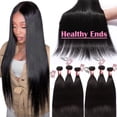 thumbnail image 1 of SEGO Brazilian 100% Virgin Human Hair Straight Body Wave Bundles 100% Unprocessed Human Hair 1 Bundle Sewing In 100% Human Hair Extensions, 1 of 9