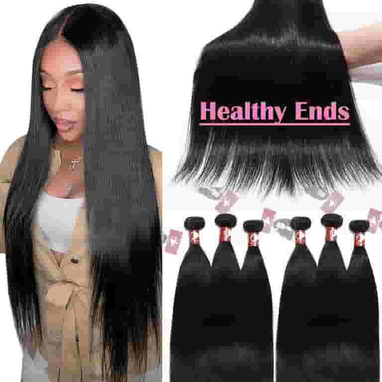 SEGO Brazilian 100% Virgin Human Hair Straight Body Wave Bundles