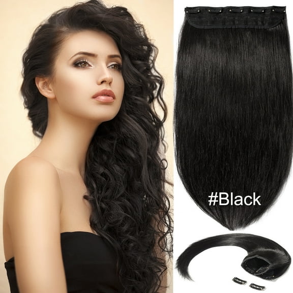 SEGO Clip in Hair Extensions Human Hair 3/4 Full Head 100% Real Remy Thick Hair Extensions Silky Straight Balayage Blonde Hair Pieces