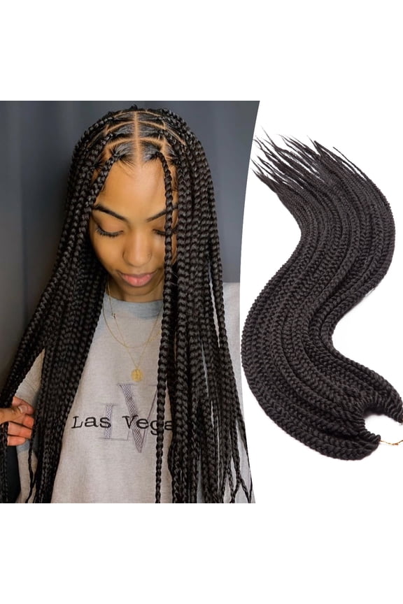 Crochet Braids Senegalese Twist Crochet Hair Pre Looped Mini Twist Crotchet Hair Synthetic Braiding Hair For Women