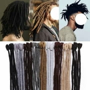 SEGO Handmade Dreadlocks Extensions Hip-Hop Style Synthetic Dreadlocks Hair For Men