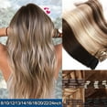 thumbnail image 1 of SEGO Human Hair Clip In 100% Remy Human Hair Extensions 8PCS 18 Clips Virgin Human Hair Natural Smooth Full Head, 1 of 9
