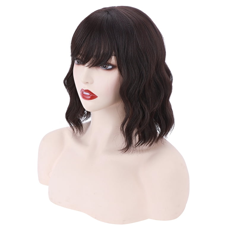 SEGO Short Bob Wig with Bangs for Women Shoulder Length  display picture 3