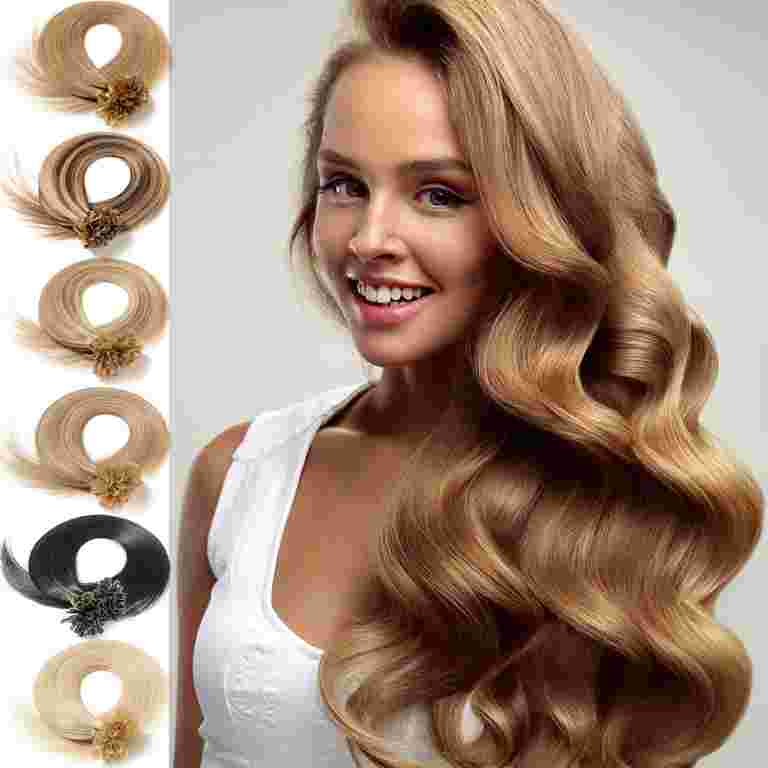 SEGO U Tip Hair Extensions Pre Bonded Fusion Hairpieces 100% Remy