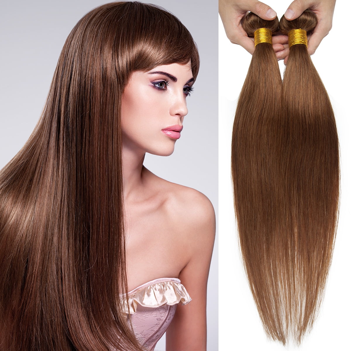 SEGO Virgin Human Hair Bundles Body Wave/Straight 1 Bundles Human Hair Extensions