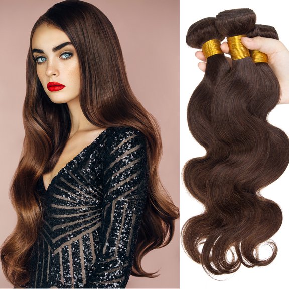 SEGO Virgin Human Hair Bundles Body Wave/Straight 3 Bundles Human Hair Extensions