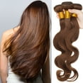 thumbnail image 1 of SEGO Virgin Human Hair Bundles Body Wave/Straight 3 Bundles Human Hair Extensions, 1 of 8