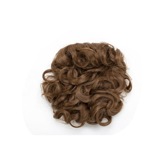 SEGO Woman Two Plastic Comb Synthetic Hair Clip In Big Hair Messy Dish Bun Chignon