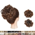 thumbnail image 1 of SEGO Woman Two Plastic Comb Synthetic Hair Clip In Big Hair Messy Dish Bun Chignon, 1 of 4