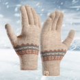 thumbnail image 1 of SEHIOZNI Gloves Mittens, Winter Waterproof Ski Gloves Men Women, Snow Warm Cycling Cold Weather, Driving Biking Running, 1 of 3
