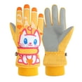 thumbnail image 1 of SEHIOZNI Waterproof Warmest Winter Kids Gloves for Boys and Girls， Ski Gloves for Ourdoor Sports Snowboard, Multicolor, 1 of 5