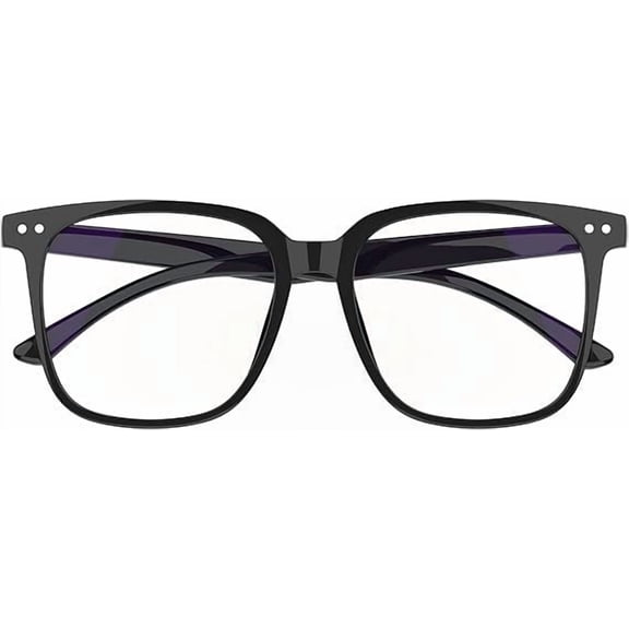 SEHMUA Oversized Square Blue Light Blocking Glasses for Women Men, Anti Glare Computer Glasses to Reduce Eye Strain for Screen Time, Gaming & Office