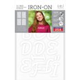 thumbnail image 1 of SEI 1.75 Inch Pacifico Iron-on Transfer Poly Letters, White, 1 of 4