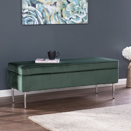 SEI Aspley Upholstered Storage Bench