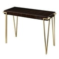thumbnail image 1 of SEI Brodkirk Console Table in Brown Color, 1 of 5