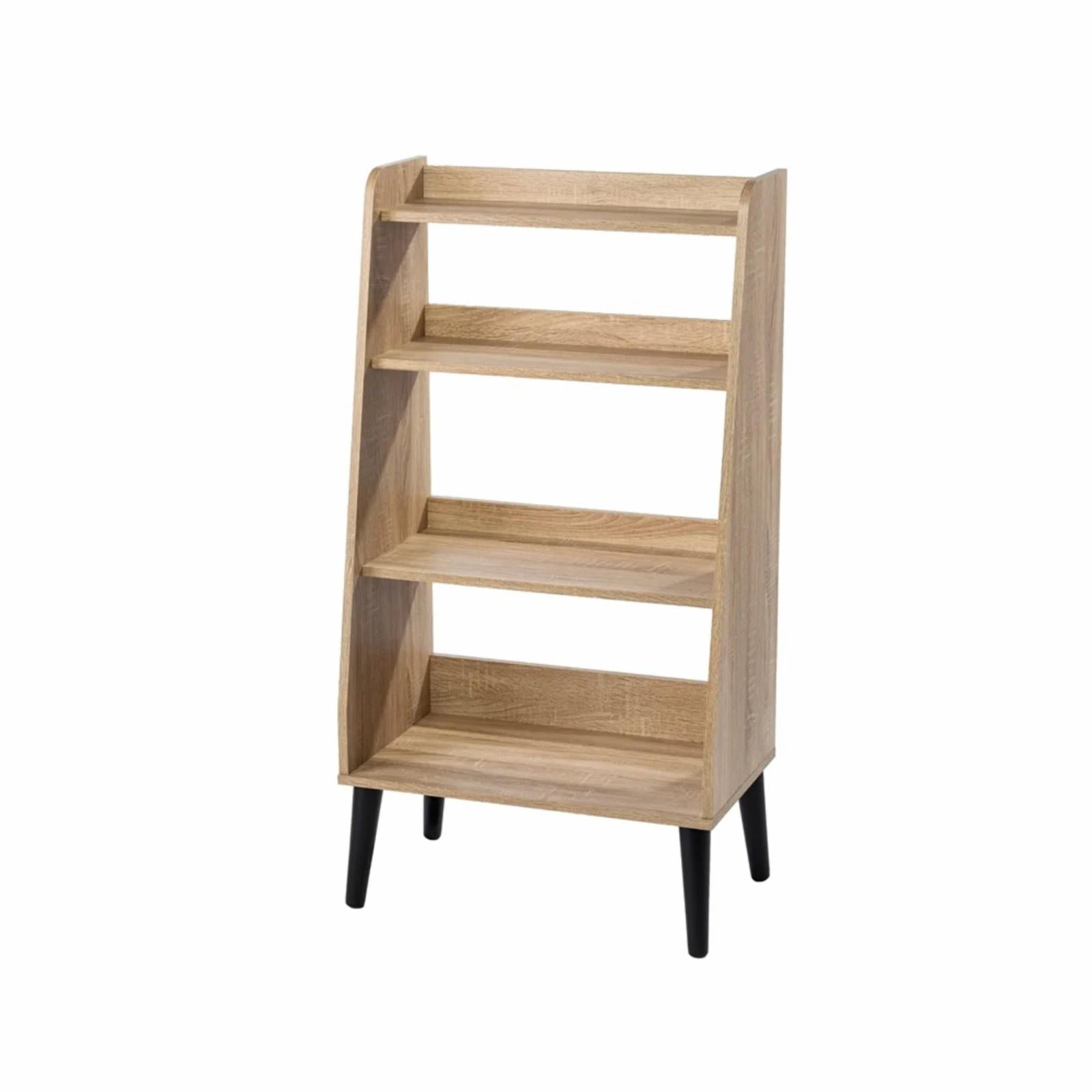 SEI Furniture Berritza Midcentury Engineered Wood Bookshelf in