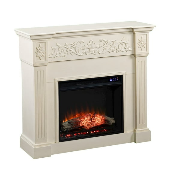 Calvert Carved Touch Screen Electric Fireplace