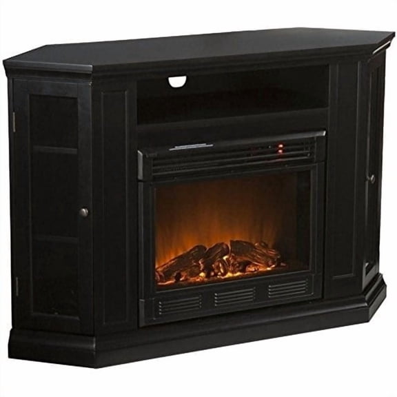 Holly & Martin Ponoma Convertible Media Electric Fireplace-Black