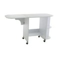 thumbnail image 1 of Holly & Martin Lydia White Sewing Table, 1 of 9