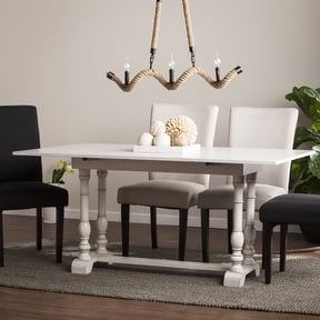 SEI Furniture Edenderry Farmhouse Folding Console Dining Table