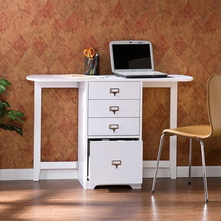 Holly & Martin Paige White Fold-Out Organizer & Craft Desk