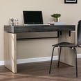 thumbnail image 1 of SEI Furniture Hapsford Engineered Wood Writing Desk in Black/Natural, 1 of 3