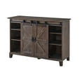 thumbnail image 1 of SEI Furniture Holmes 48" Farmhouse TV Stand in Cerused Burnt Oak, 1 of 5