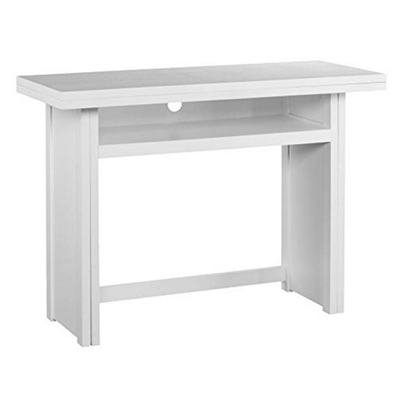 Kempsey Convertible Console to Dining Table - White